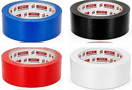 HDPE tape in four colours