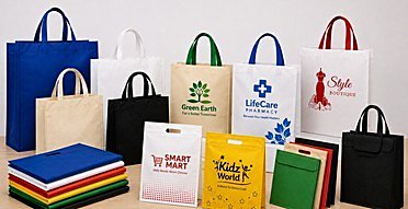 Non-woven shopping bags